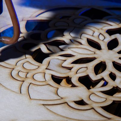 Softwood Laser Cutting